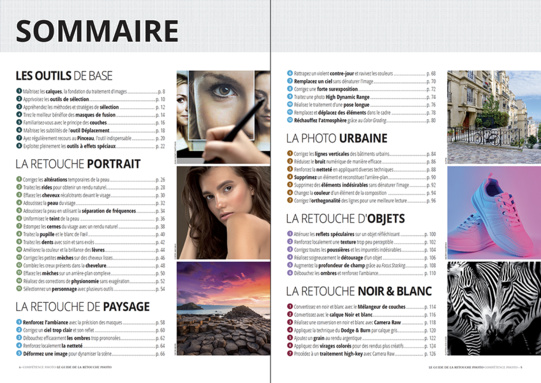 Maîtrisez la retouche photo - 55 tutoriels pour sublimer vos images • Les guides pratiques Compétence Photo