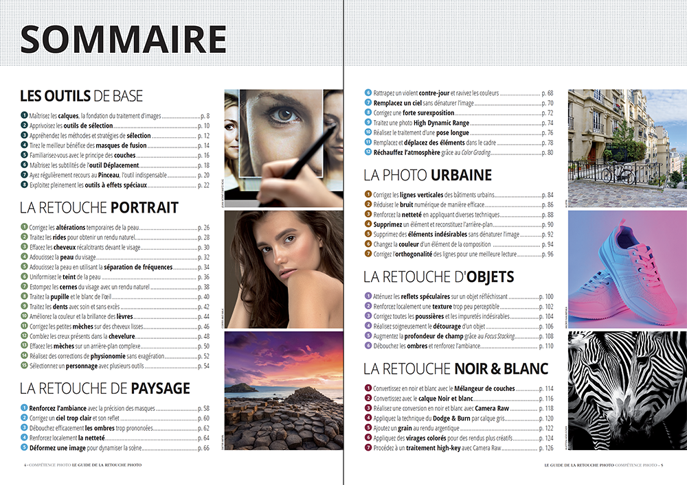 Maîtrisez la retouche photo - 55 tutoriels pour sublimer vos images • Les guides pratiques Compétence Photo